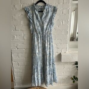 BB Dakota by Steve Madden l Floral Sleeveless Printed Chiffon Dress